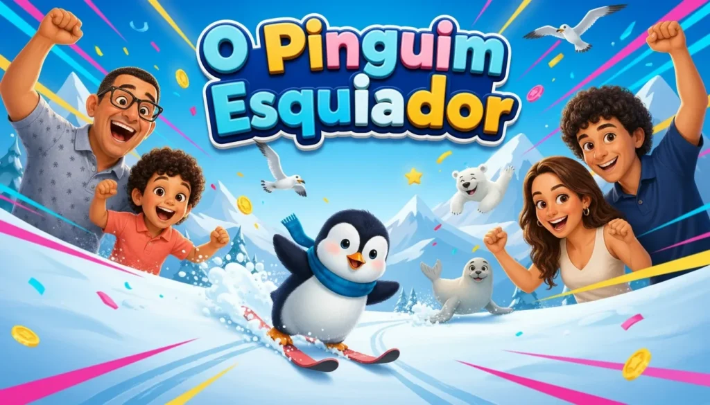 Pinguim Esquiador